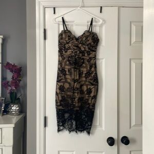 Bebe lace dress